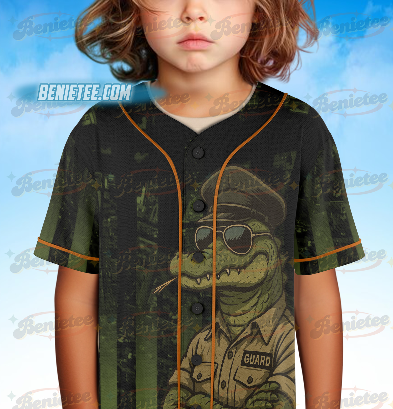 Funny Animal Jersey, Alligator Alcatraz Jersey - Image 5