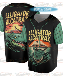 Alligator Baseball Jersey, Alcatraz Gator Enforcement