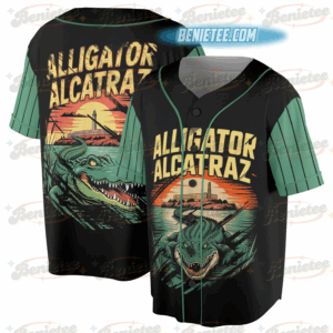 Alligator Baseball Jersey, Alcatraz Gator Enforcement