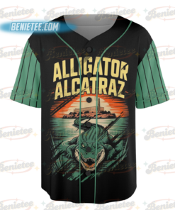 Alternative view of Alligator Baseball Jersey, Alcatraz Gator Enforcement