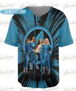 Alternative view of The Fantastic Four First Steps Baseball Jersey