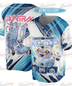 Demon Hunter Tiger Baseball Jersey, Derpy the Tiger And Bird Demon Hunter Tiger Jersey