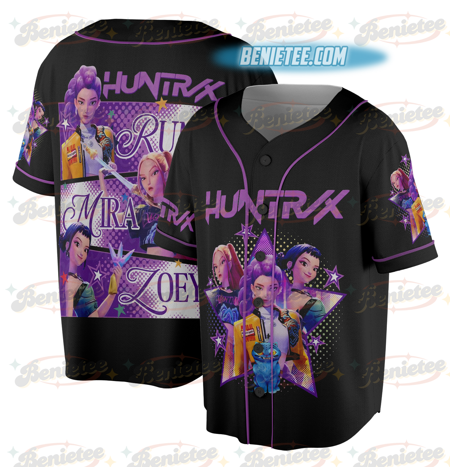 Kpop Demon Hunters Baseball Jersey