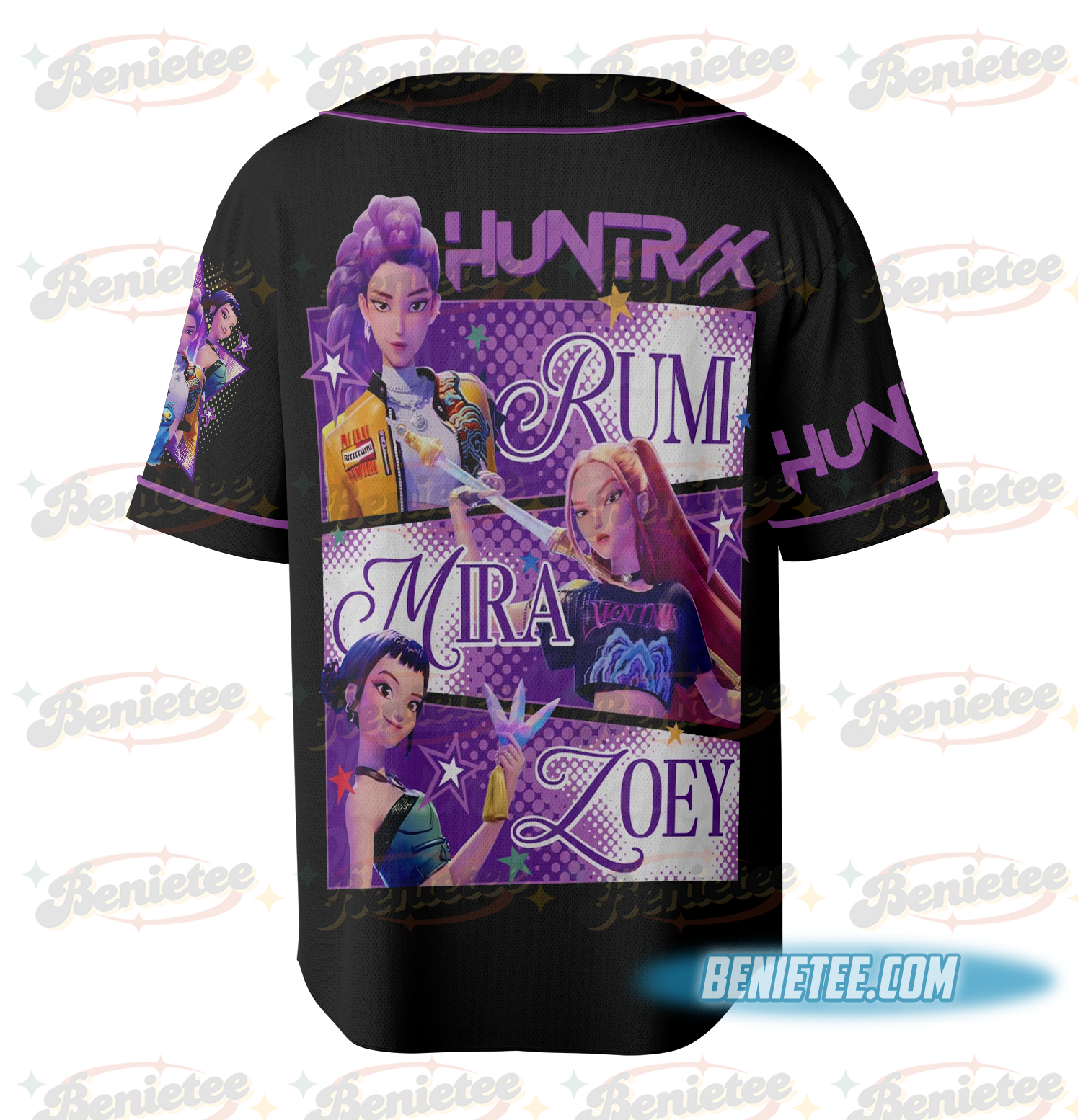 Kpop Demon Hunters Baseball Jersey - Image 4
