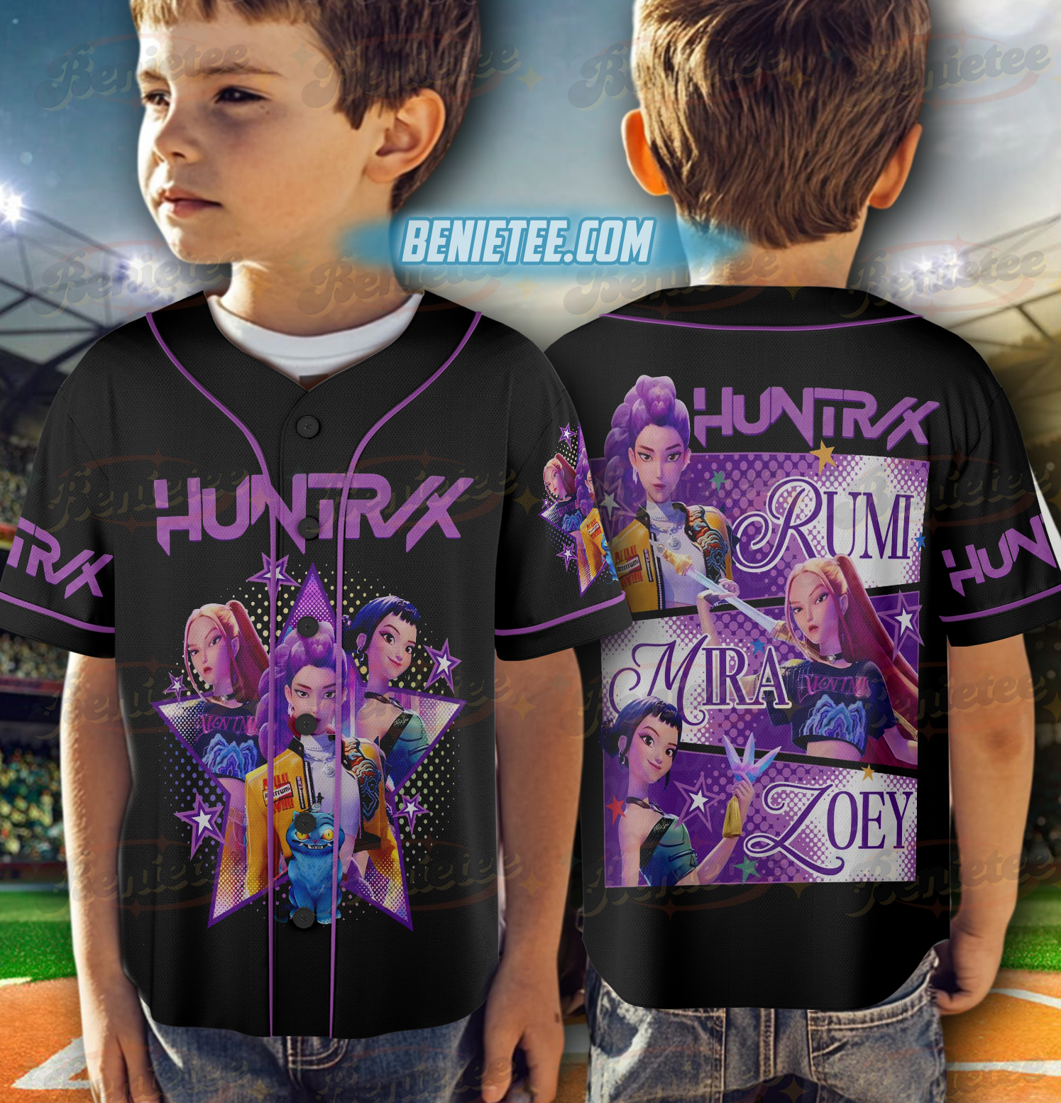 Kpop Demon Hunters Baseball Jersey - Image 6
