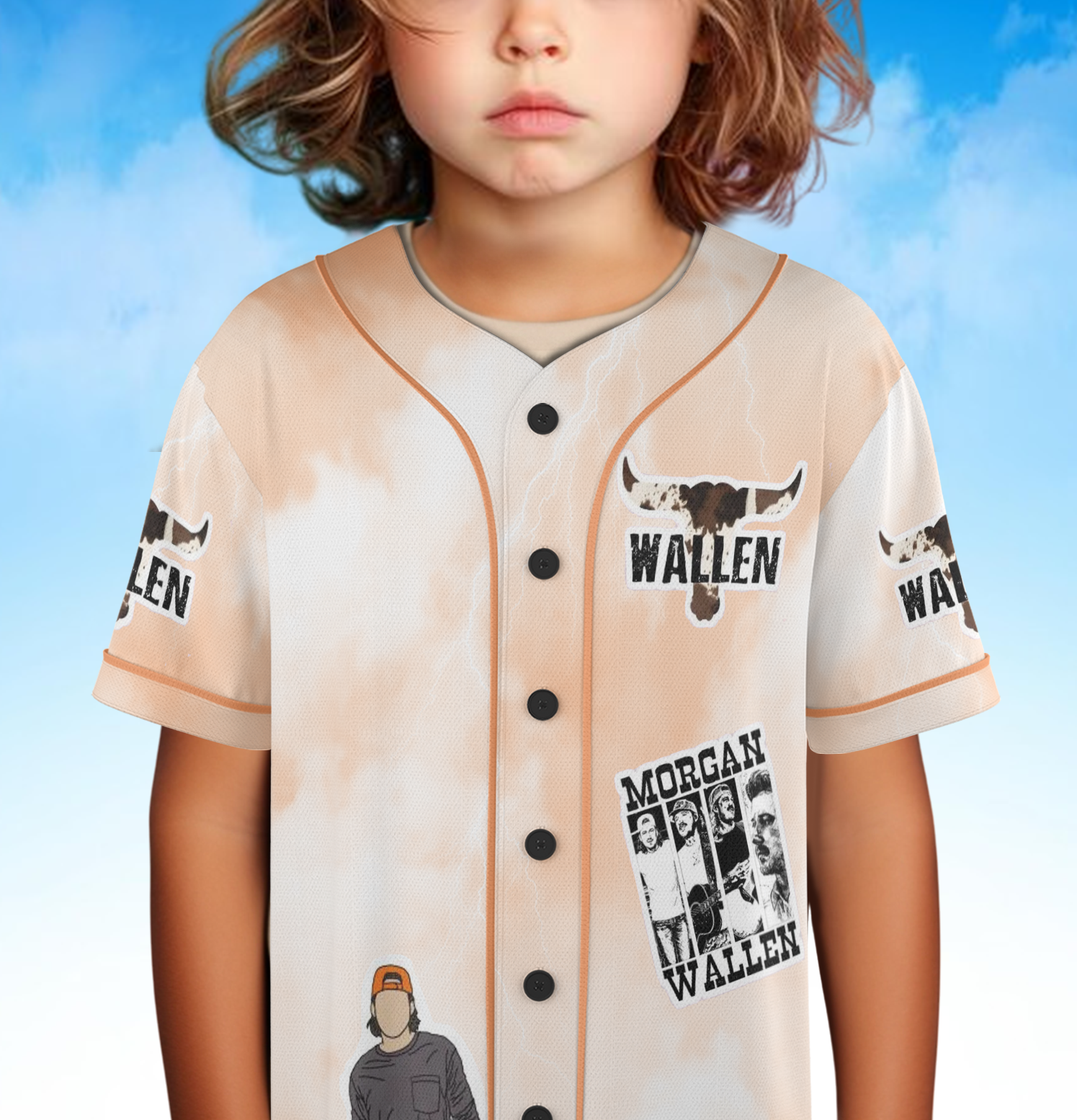 Morgan Wallen Baseball Jersey - Image 6