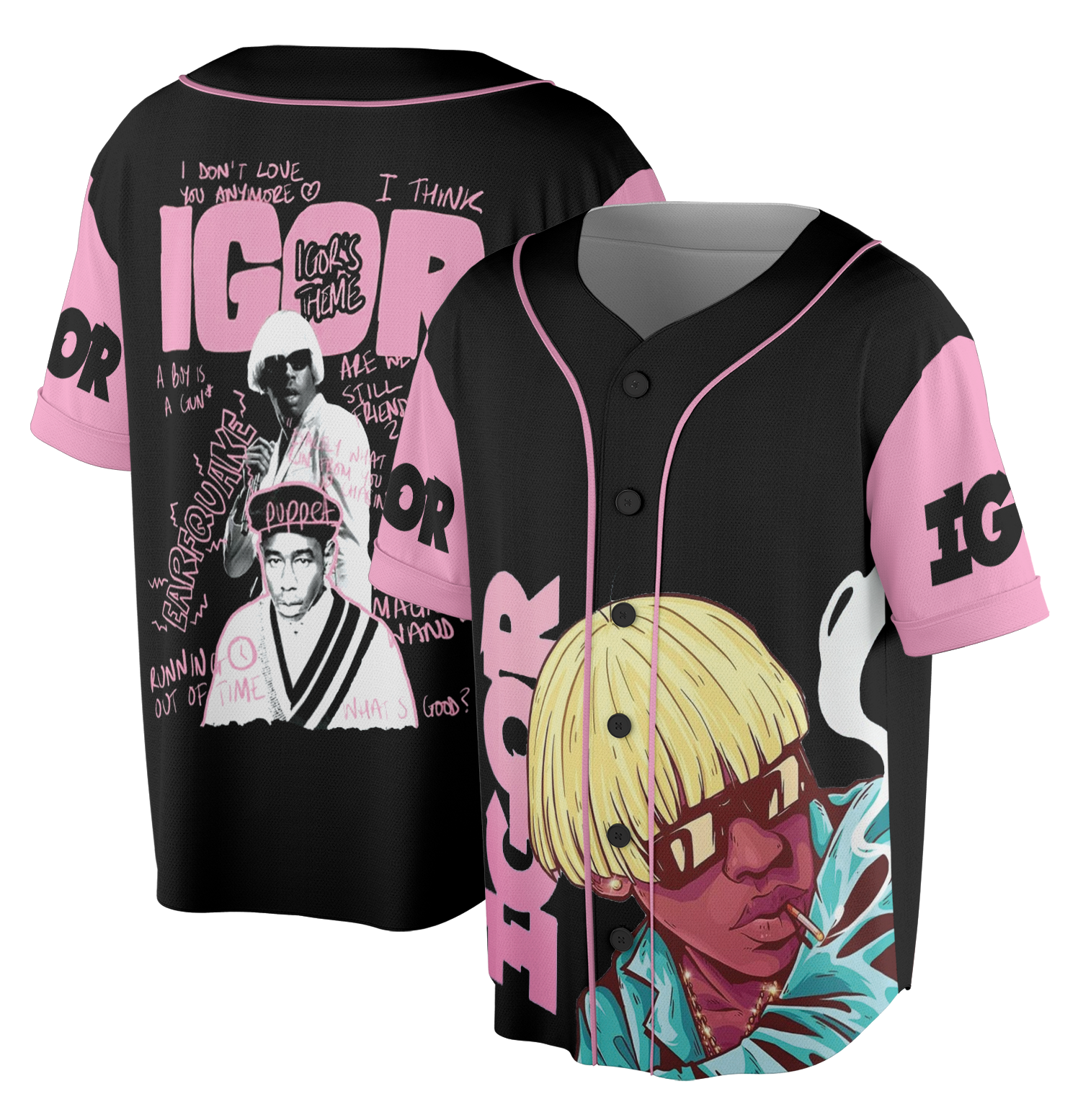 Vintage Tyler the Creator Baseball Jersey