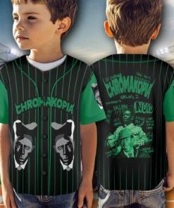 Alternative view of Tyler The Creator Chromakopia Baseball Jersey