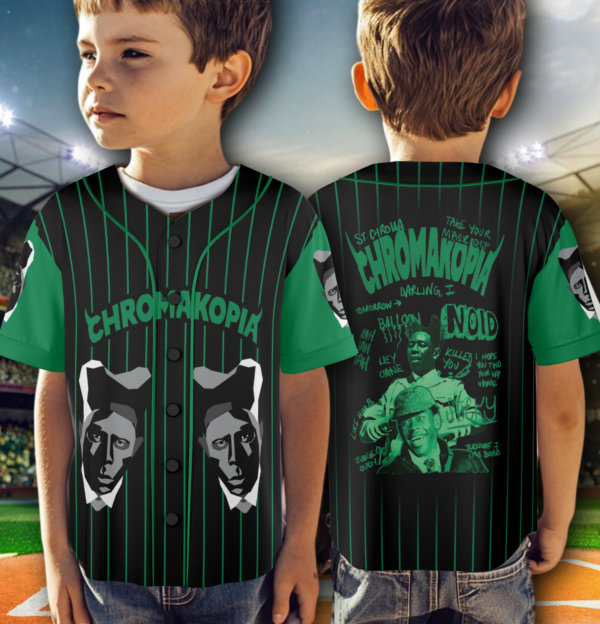 Alternative view of Tyler The Creator Chromakopia Baseball Jersey