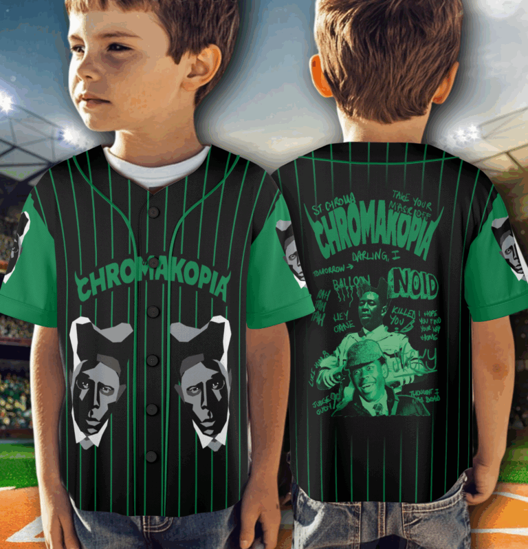 Alternative view of Tyler The Creator Chromakopia Baseball Jersey