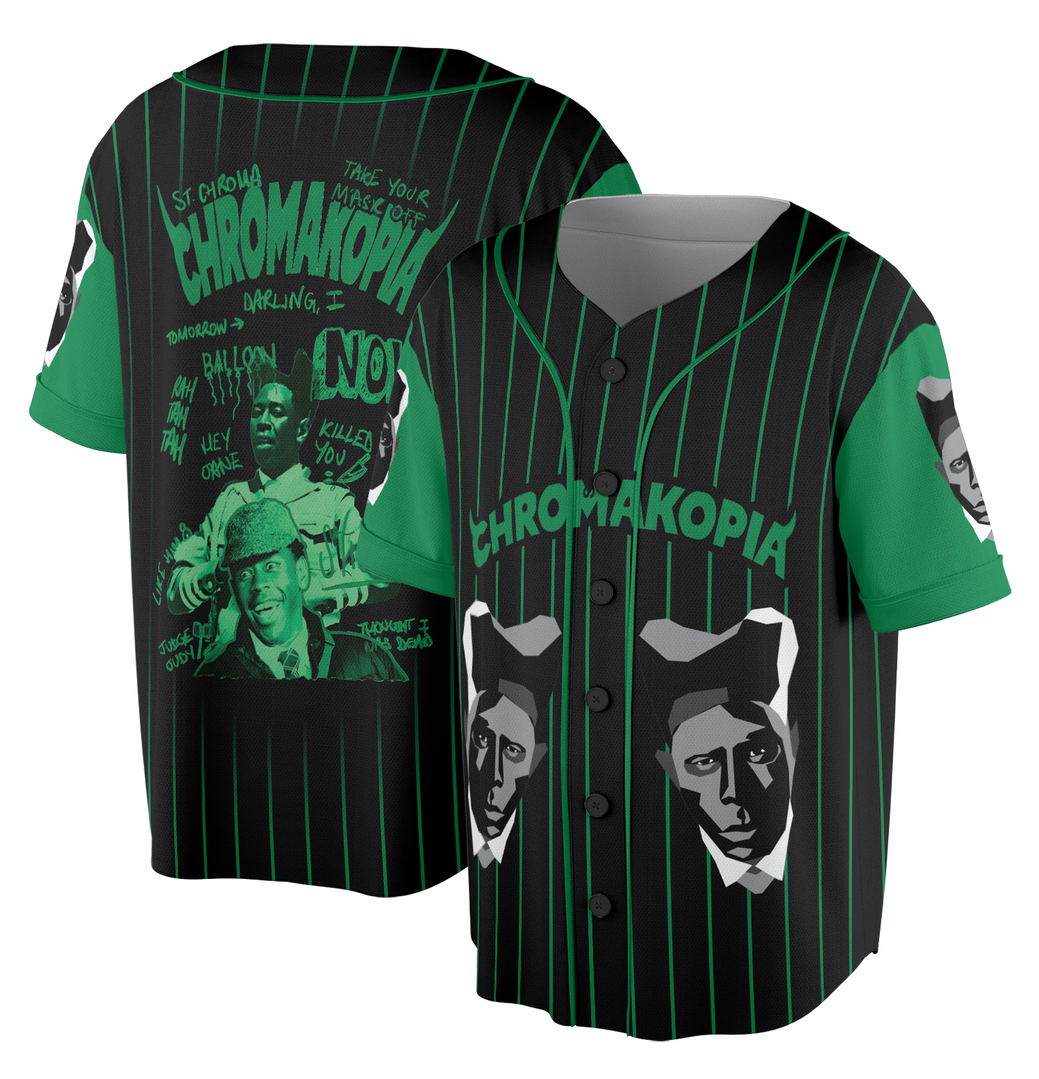 Tyler The Creator Chromakopia Baseball Jersey