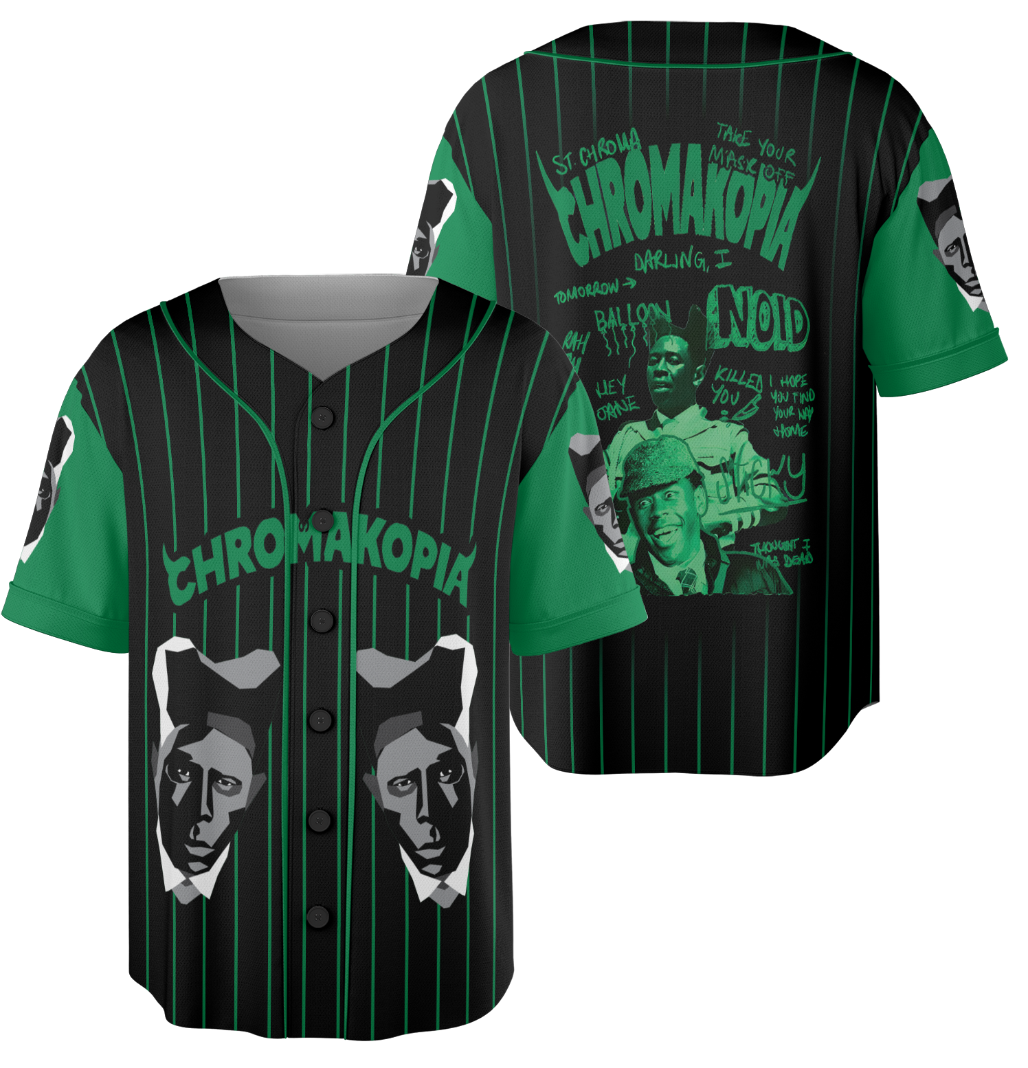 Tyler The Creator Chromakopia Baseball Jersey - Image 4