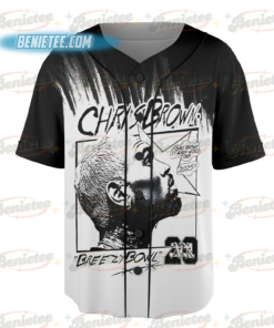 Alternative view of Rapper Chris Brown Breezy Bowl XX Tour 11:11 Vintage Jersey