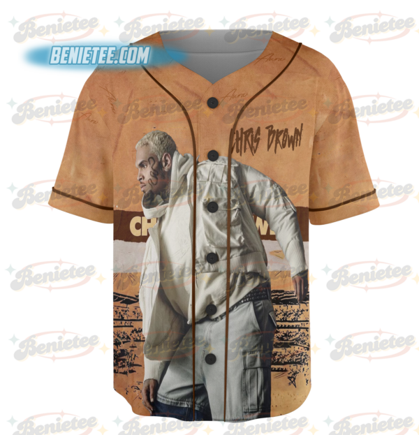 Alternative view of Personalized Chris Brown Breezy Bowl XX 2025 Jersey, Breezy Bowl Tour XX Baseball Jersey