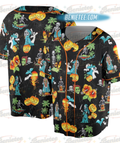 Vintage Halloween Baseball Jersey, Tis' the Season, Retro Halloween Aesthetic