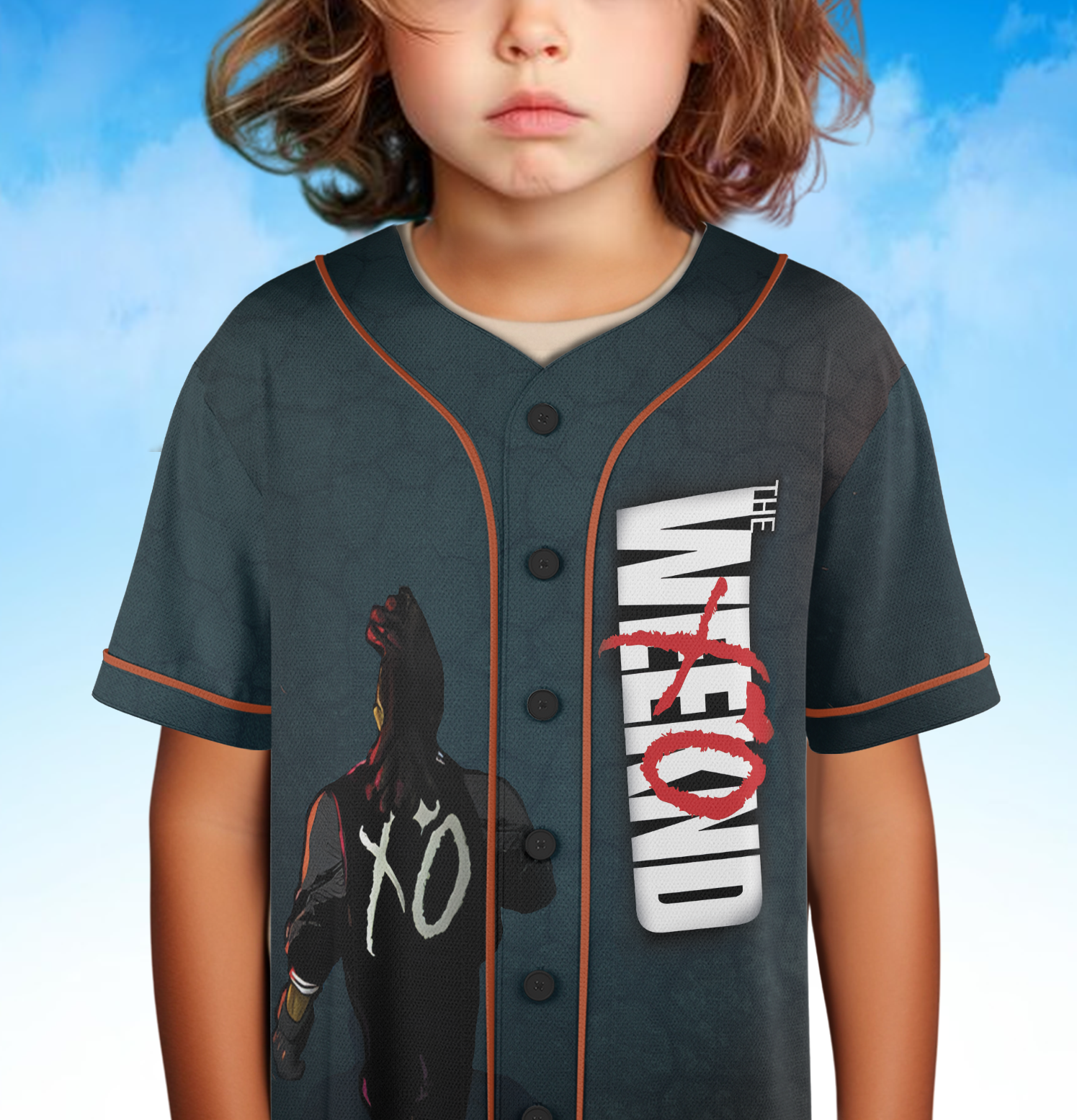 Starboy-Inspired Anime Baseball Jersey, Lamborghini The Weeknd Jersey - Image 6