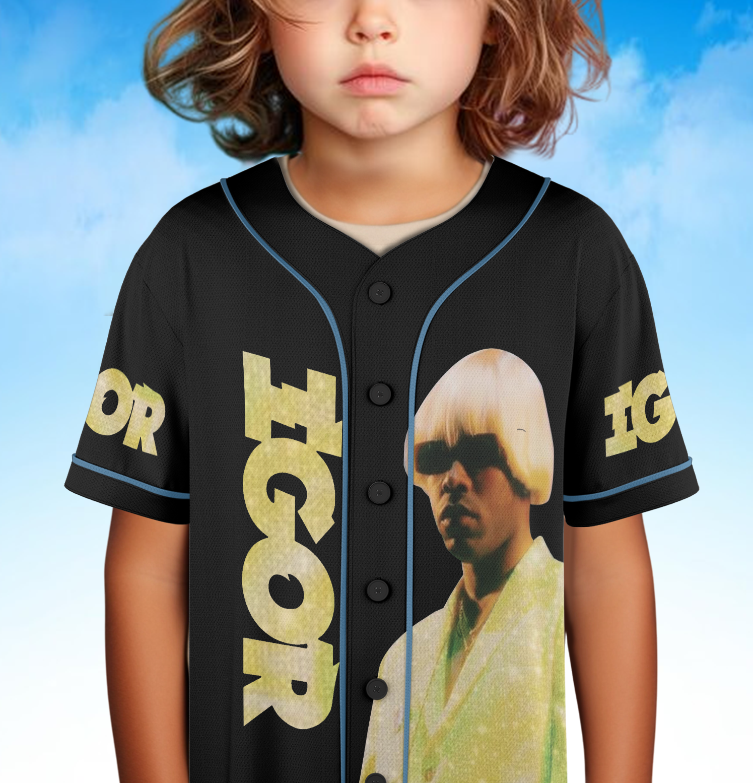 Tyler the Creator Meme Baseball Jersey - Image 5