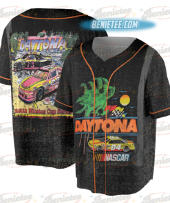 Vintage 90s NASCAR Winston Cup Series Jersey, Daytona Neon Racing 1991 Jersey