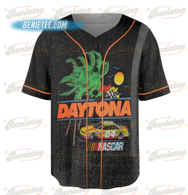 Alternative view of Vintage 90s NASCAR Winston Cup Series Jersey, Daytona Neon Racing 1991 Jersey