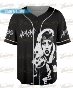 Alternative view of Lady Gaga The Mayhem Baseball Jersey