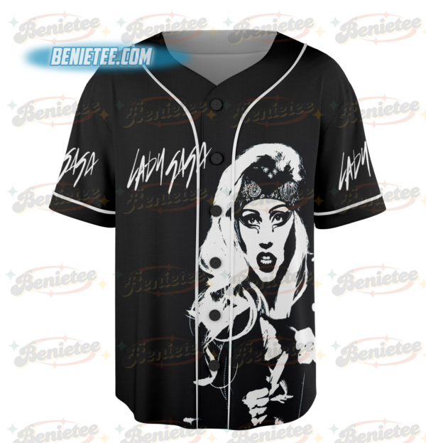 Alternative view of Lady Gaga The Mayhem Baseball Jersey