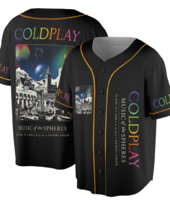 Coldplay Bootleg Baseball Jersey