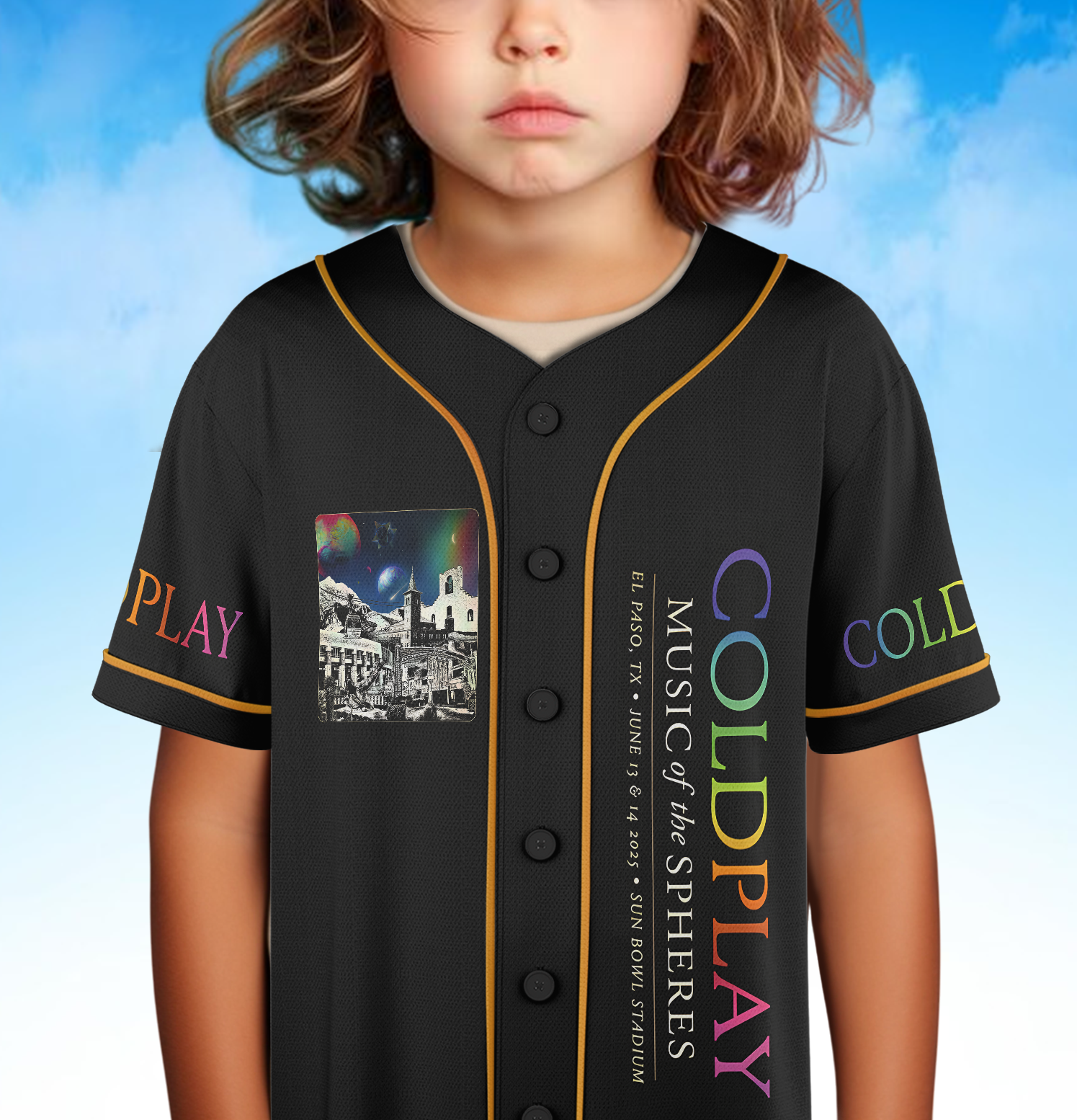 Coldplay Bootleg Baseball Jersey - Image 6