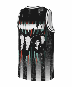 Alternative view of Vintage Coldplay Basketball Jersey, Music of the Spheres Tour 2025 Jersey