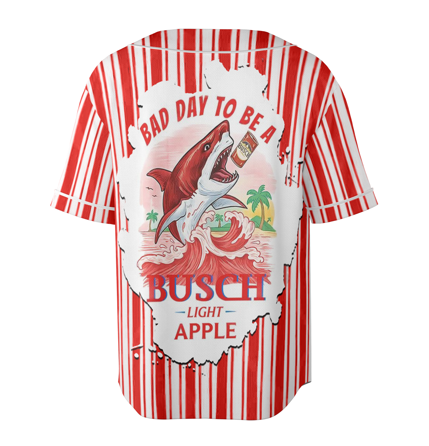 Busch Light Apple Baseball Jersey - Image 5