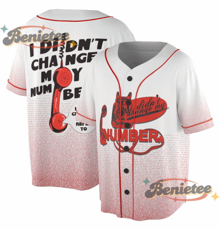 I Didnt Change My Jersey, Custom Song Lyric, Concert, Vintage Music Shirt