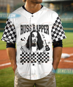 Alternative view of Russ T-Shirt for Russ Concert, Russ Rapper Baseball Jersey