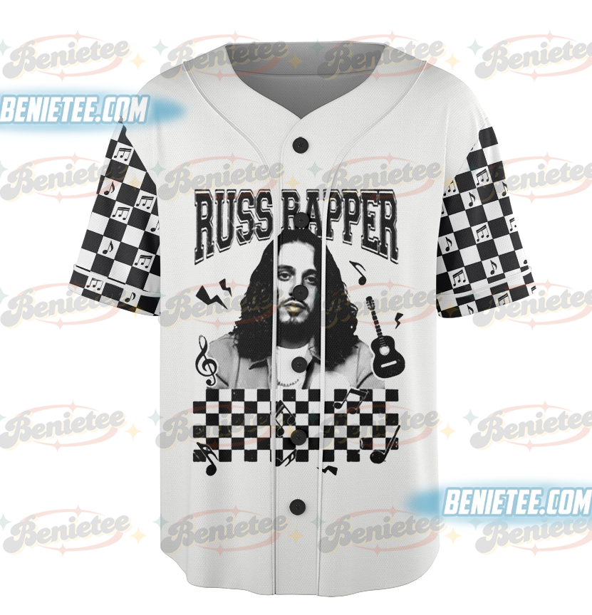 Russ T-Shirt for Russ Concert, Russ Rapper Baseball Jersey - Image 5