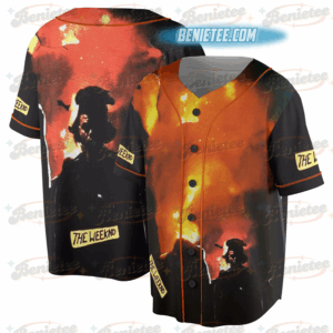 Vintage Washed TheWeeknd HurryUpTomorrow 2025 Oversize Tour Jersey