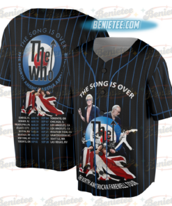 The Who Jersey, New The Song Is Over Hot Tour 2025 Fan Gift
