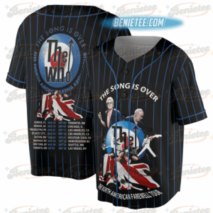 The Who Jersey, New The Song Is Over Hot Tour 2025 Fan Gift