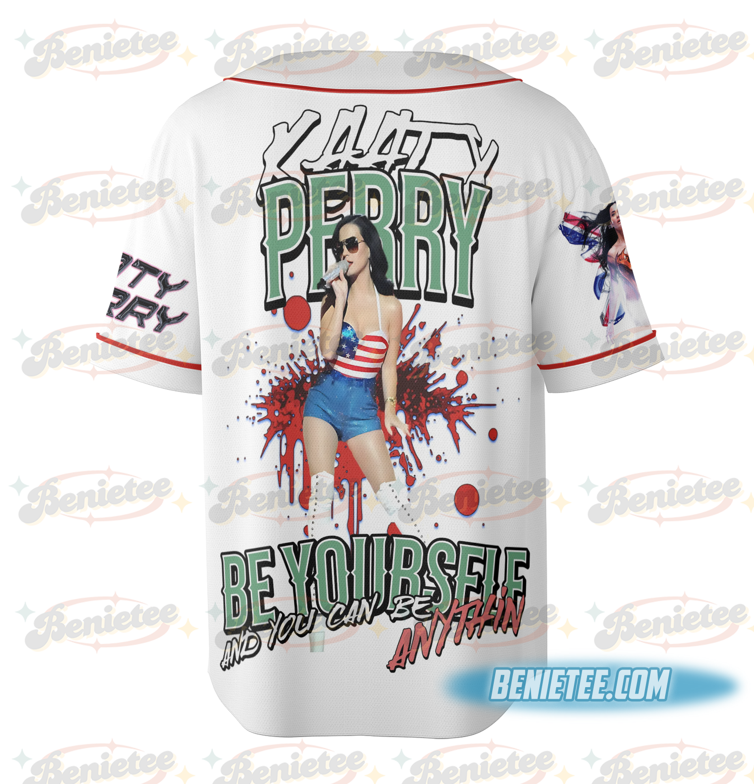 2025 Katy Perry The Lifetime Tour Baseball Jersey - Image 2