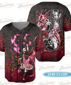 Demon Slay Nezuko Baseball Jersey