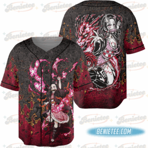 Demon Slay Nezuko Baseball Jersey