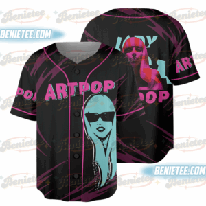 Lady Gaga Tour Baseball Jersey, Lady Gaga Mayhem Album Tee