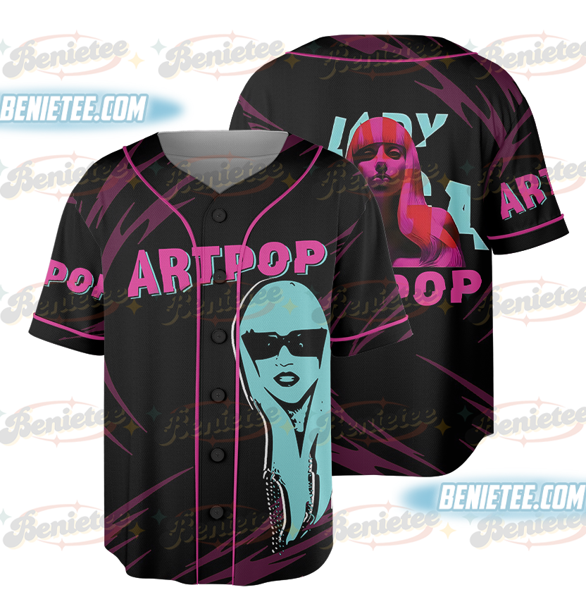 Lady Gaga Tour Baseball Jersey, Lady Gaga Mayhem Album Tee