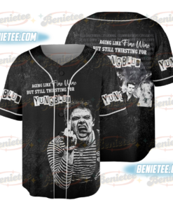 Yungblud 2025 New Album IDOLS tour Baseball Jersey