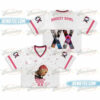 Chris Brown Breezy Bowl XX Croptop Football Jersey Mesh, XX Tour 2025 Croptop Football Jersey Mesh