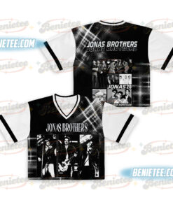 Jonas Bros 20th Annivesary Tour 2025 Croptop Football Jersey