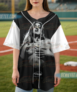 Alternative view of Tate McRae 2025 Concert Baseball Jersey, Tate McRae Miss Possessive Tour 2025 Jersey, Tate McRae Fan Gift Shirt, Tate McRae Merch