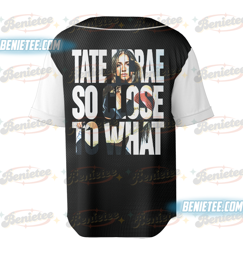 Tate McRae 2025 Concert Baseball Jersey, Tate McRae Miss Possessive Tour 2025 Jersey, Tate McRae Fan Gift Shirt, Tate McRae Merch - Image 3