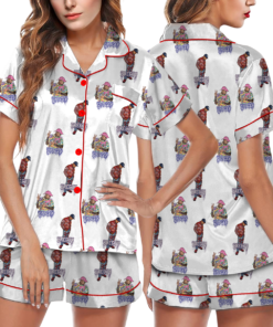 Chris Brown Album Pajamas Set Short, Breezy Bowl Pajamas, Chris Brown Tour Breezy Bowl XX