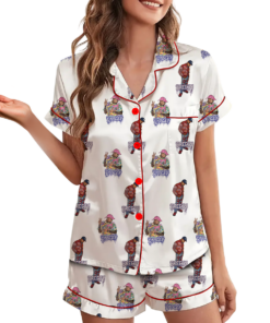 Alternative view of Chris Brown Album Pajamas Set Short, Breezy Bowl Pajamas, Chris Brown Tour Breezy Bowl XX