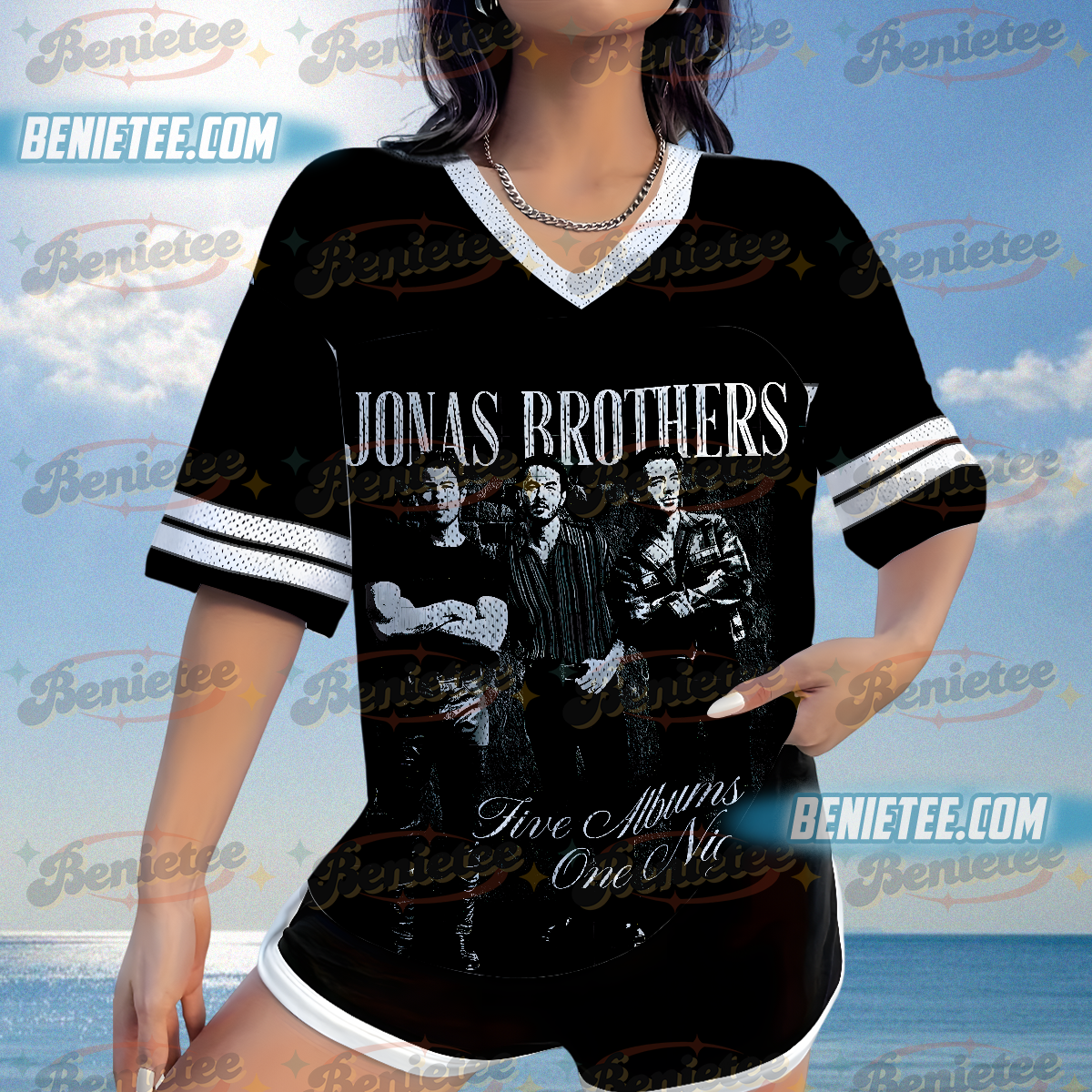 Jonas Brothers Concert Football Jersey, 20th Anniversary, Jonas Bros Tour Tee, Popular Jonas Bros shirts - Image 4