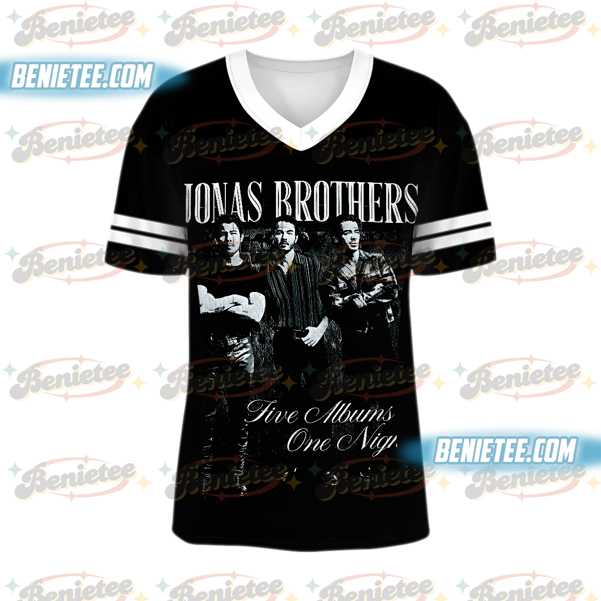 Jonas Brothers Concert Football Jersey, 20th Anniversary, Jonas Bros Tour Tee, Popular Jonas Bros shirts - Image 2