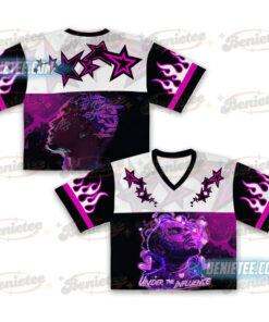Breezy Bowl Croptop Football Jersey, Chris Brown Stadium Tour Jersey